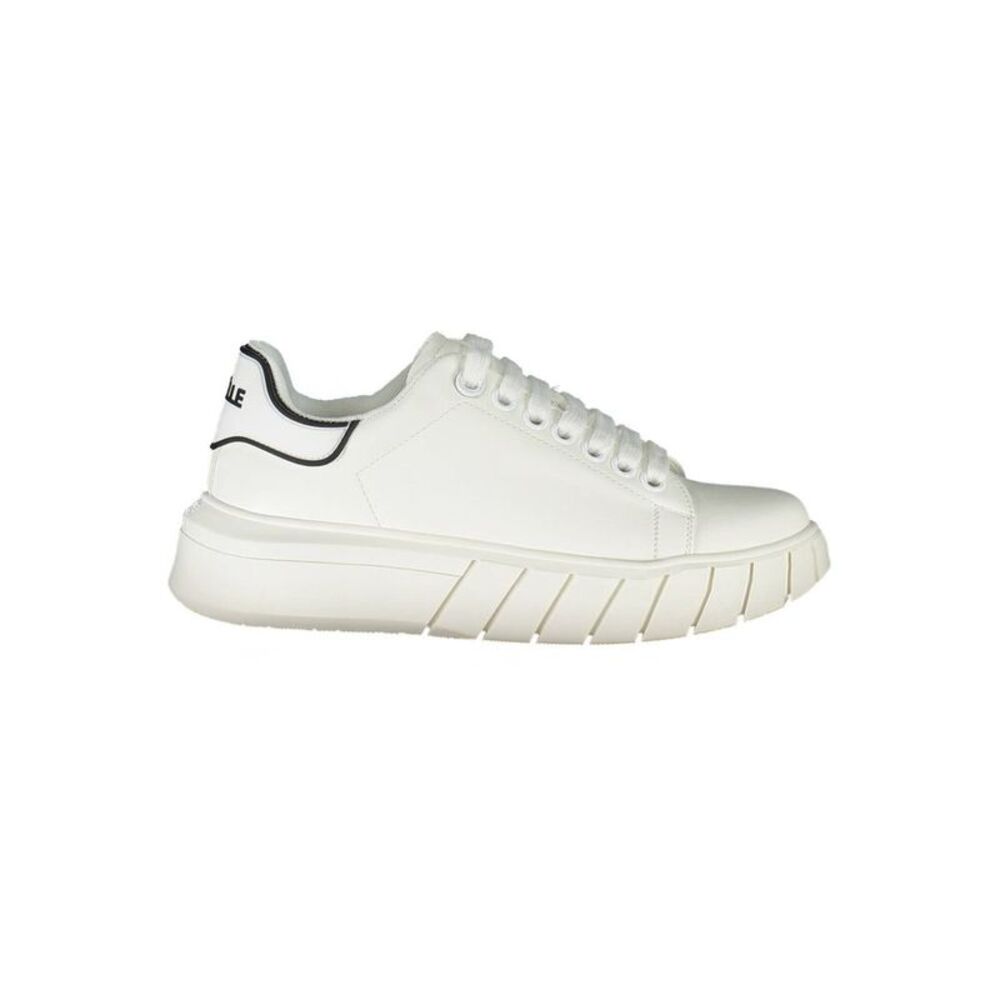 Gaelle Paris White Polyurethane Women Women's Sneaker